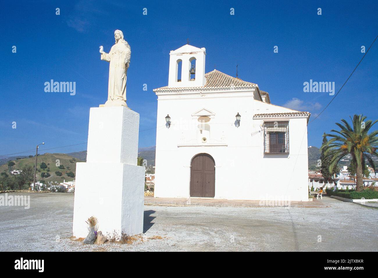 Virgen de los Remedios church. Velez Malaga, Malaga province, Andalucia, Spain. Stock Photo