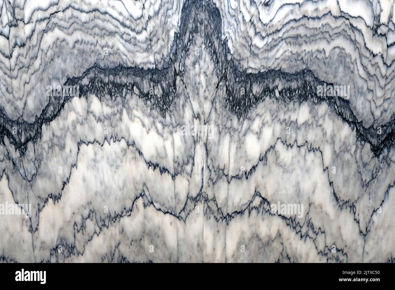 Polish marble with veins. This photo was taken in Vila Viçosa, Portugal. Stock Photo