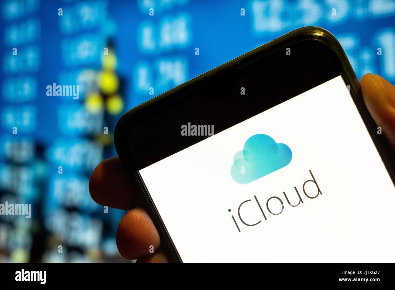 In this photo illustration the american file hosting service company