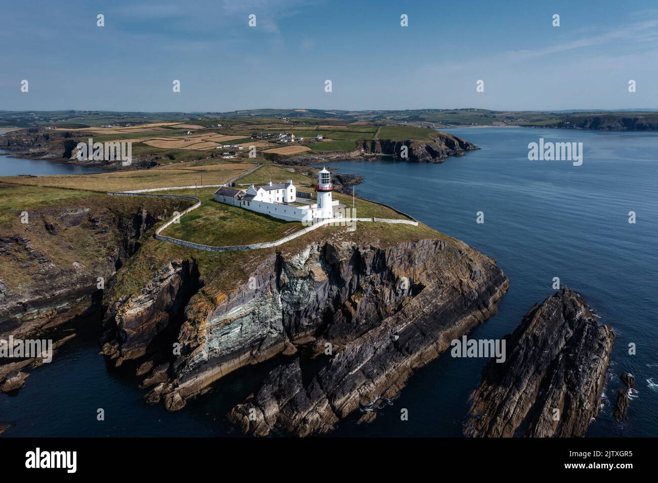 A View Of The Galley Head Lighthouse In County Cork Stock Photo Alamy A View Of The Galley Head Lighthouse In County Cork Stock Photo Alamy