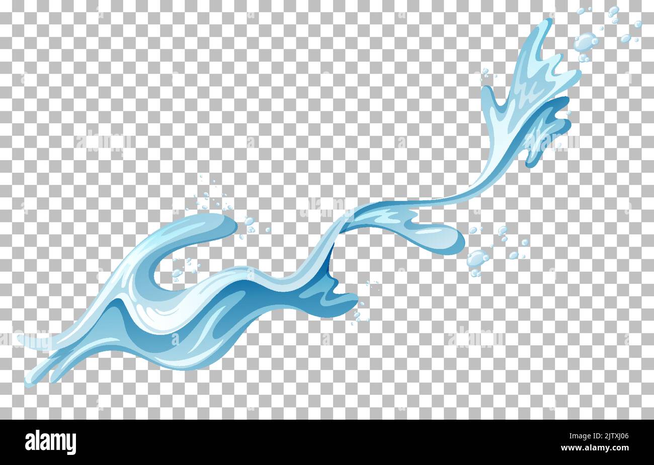 Water splash on grid background illustration Stock Vector Image & Art ...