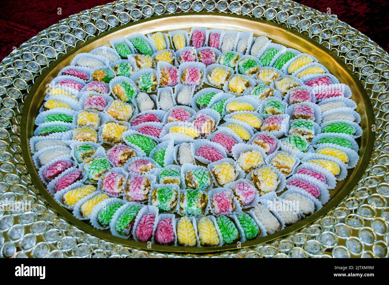 The hina also henna ceremony proceeds the wedding day in this