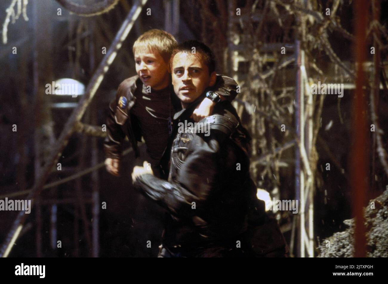 Lost in Space Year : 1998 USA / UK Director : Stephen Hopkins Jack Johnson, Matt LeBlanc Stock Photo