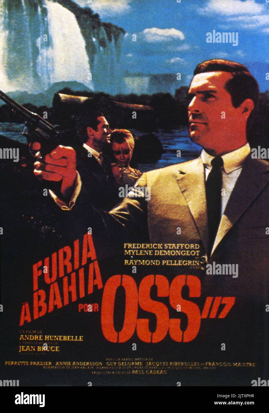 Furia à Bahia pour OSS 117 Year : 1965 France / Italy Director : André Hunebelle French poster Stock Photo