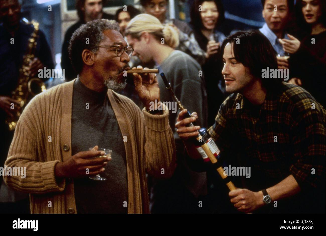 Chain reaction 1996 keanu reeves hires stock photography and images