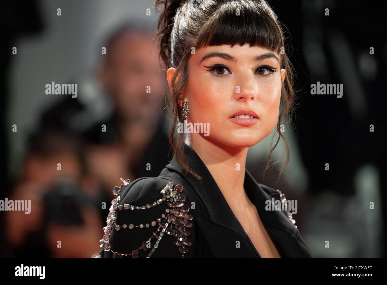 Giorgia Soleri attends the "Bardo" red carpet at the 79th Venice