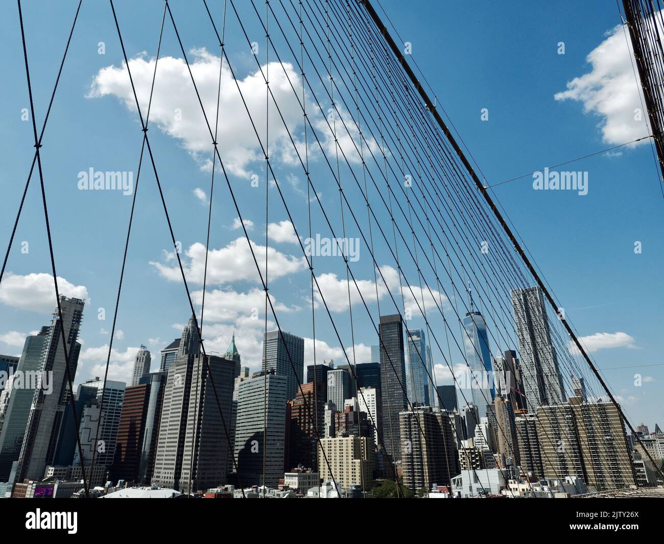 Dal ponte di Brooklyn Stock Photo