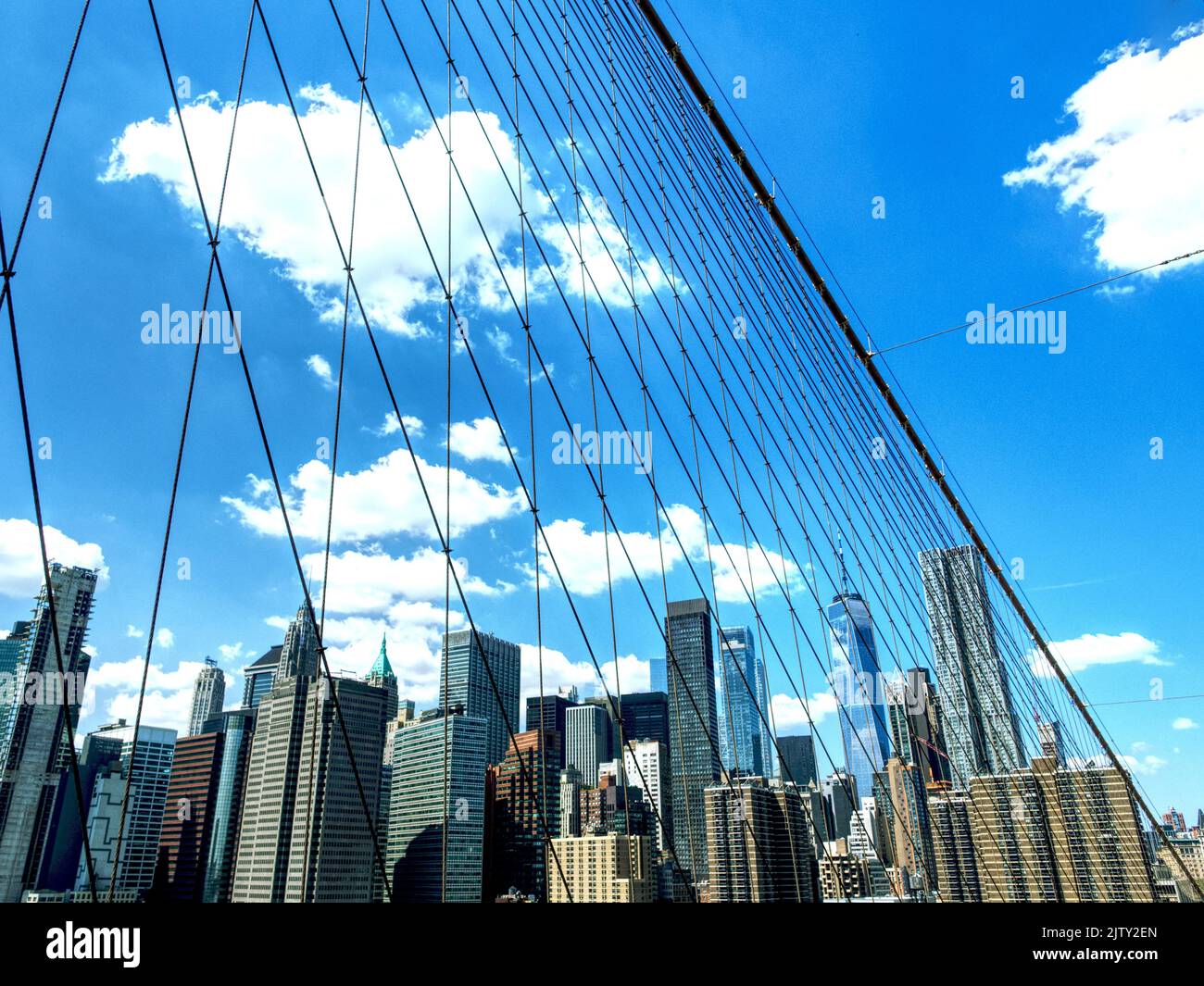Dal ponte di Brooklyn Stock Photo