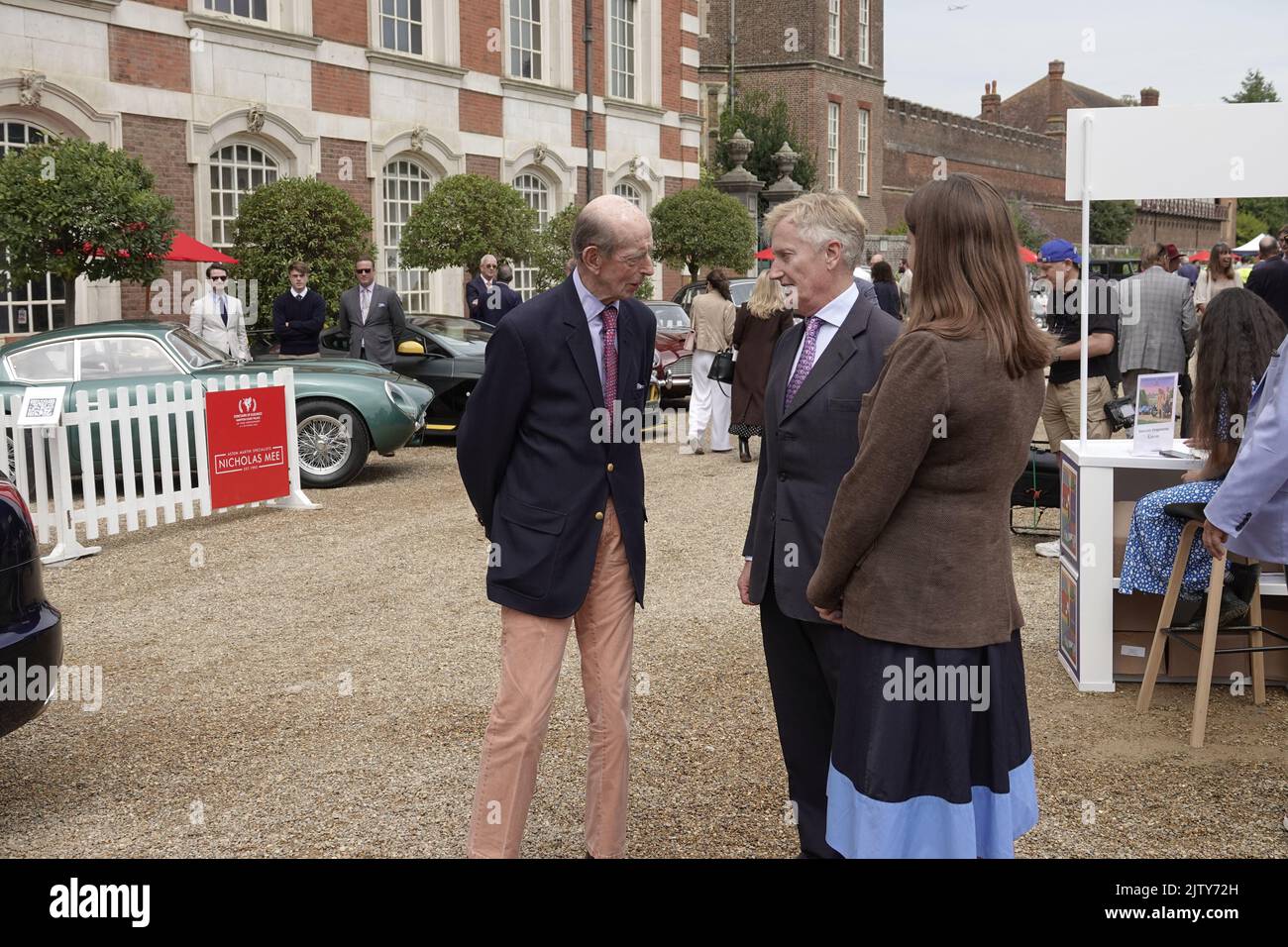 Hampton Court, Surrey, UK. 2nd Sep, 2022. HRH The Duke of Kent is