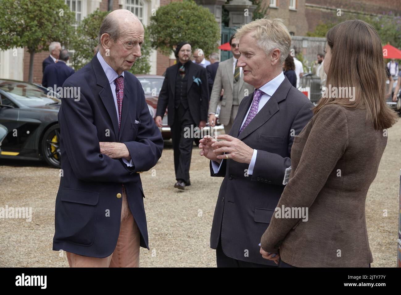 Hampton Court, Surrey, UK. 2nd Sep, 2022. HRH The Duke of Kent is