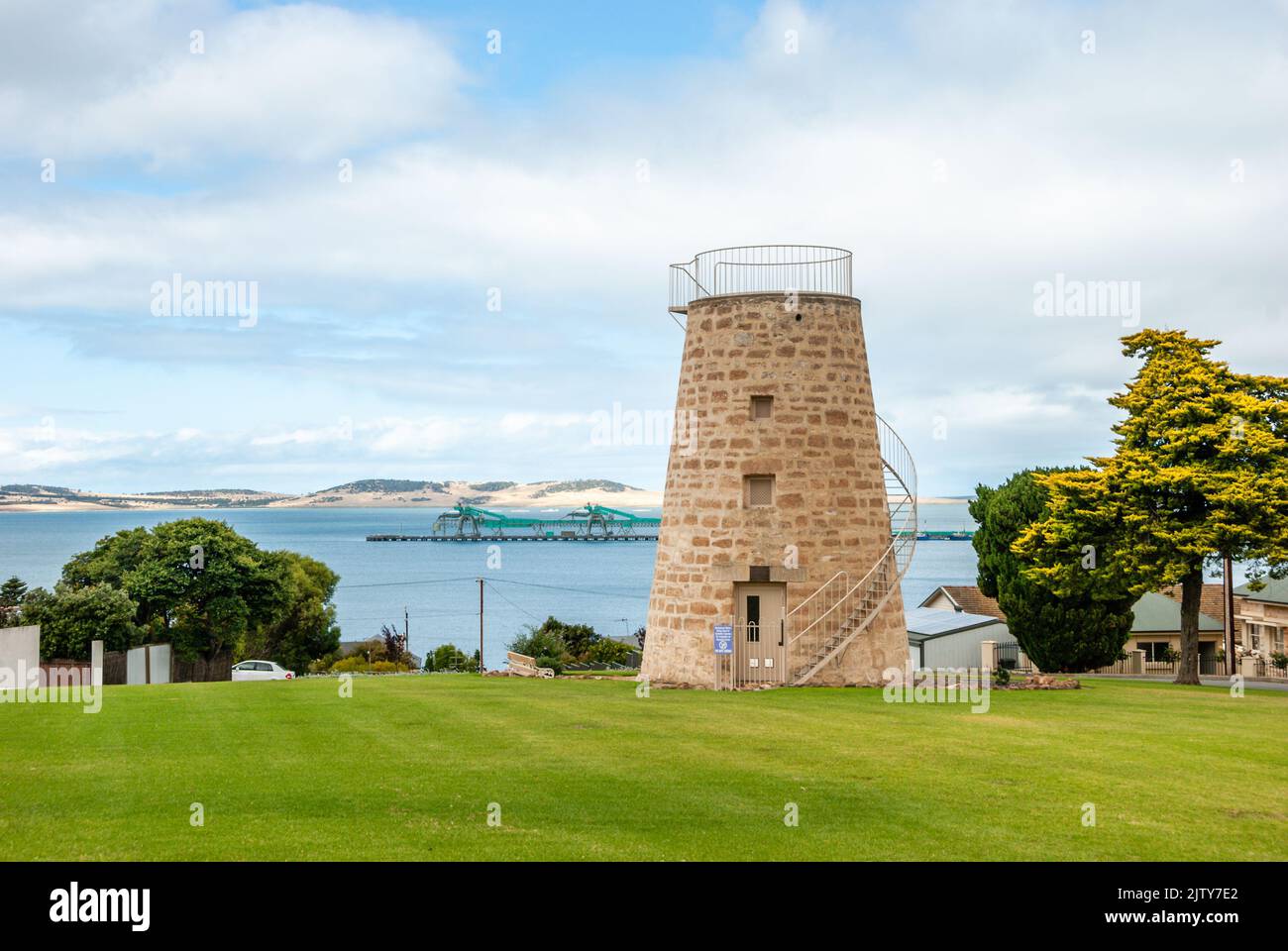 Old Mill Lookout, Port Lincoln Stock Photo