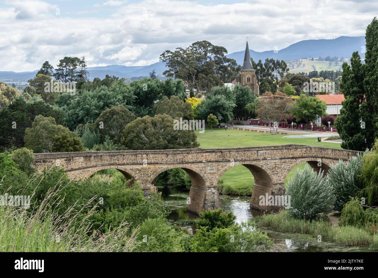 Richmond Bridge, Tasmania Stock Photo Alamy