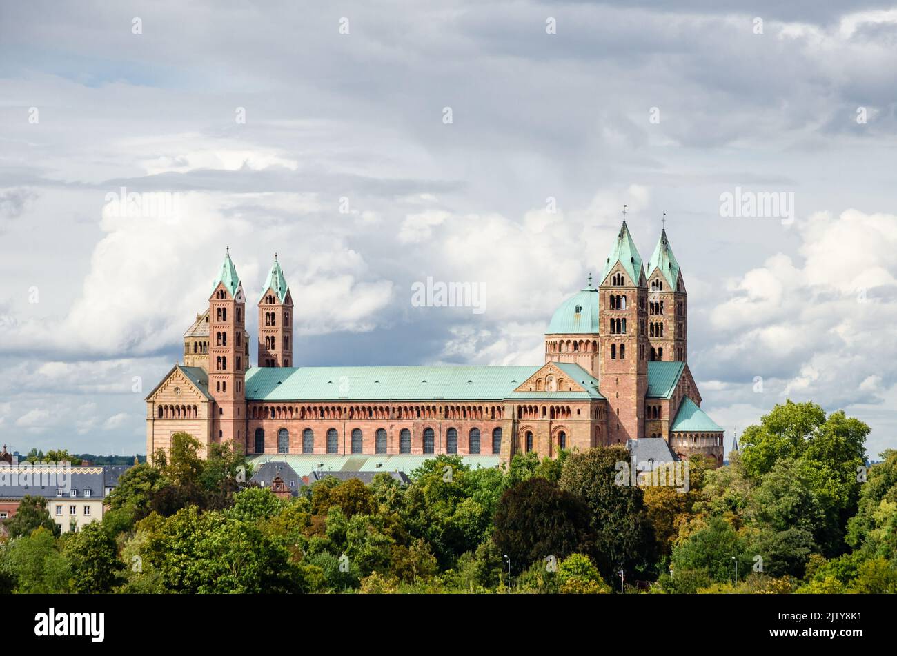 Speyer Cathedral, Kaiserdom, UNESCO World Heritage, Speyer, Rhineland-Palatinate, Germany Stock Photo