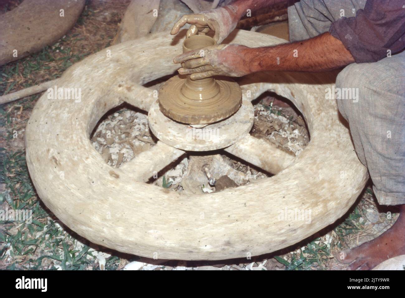 Potter, Pot Maker Stock Photo Alamy