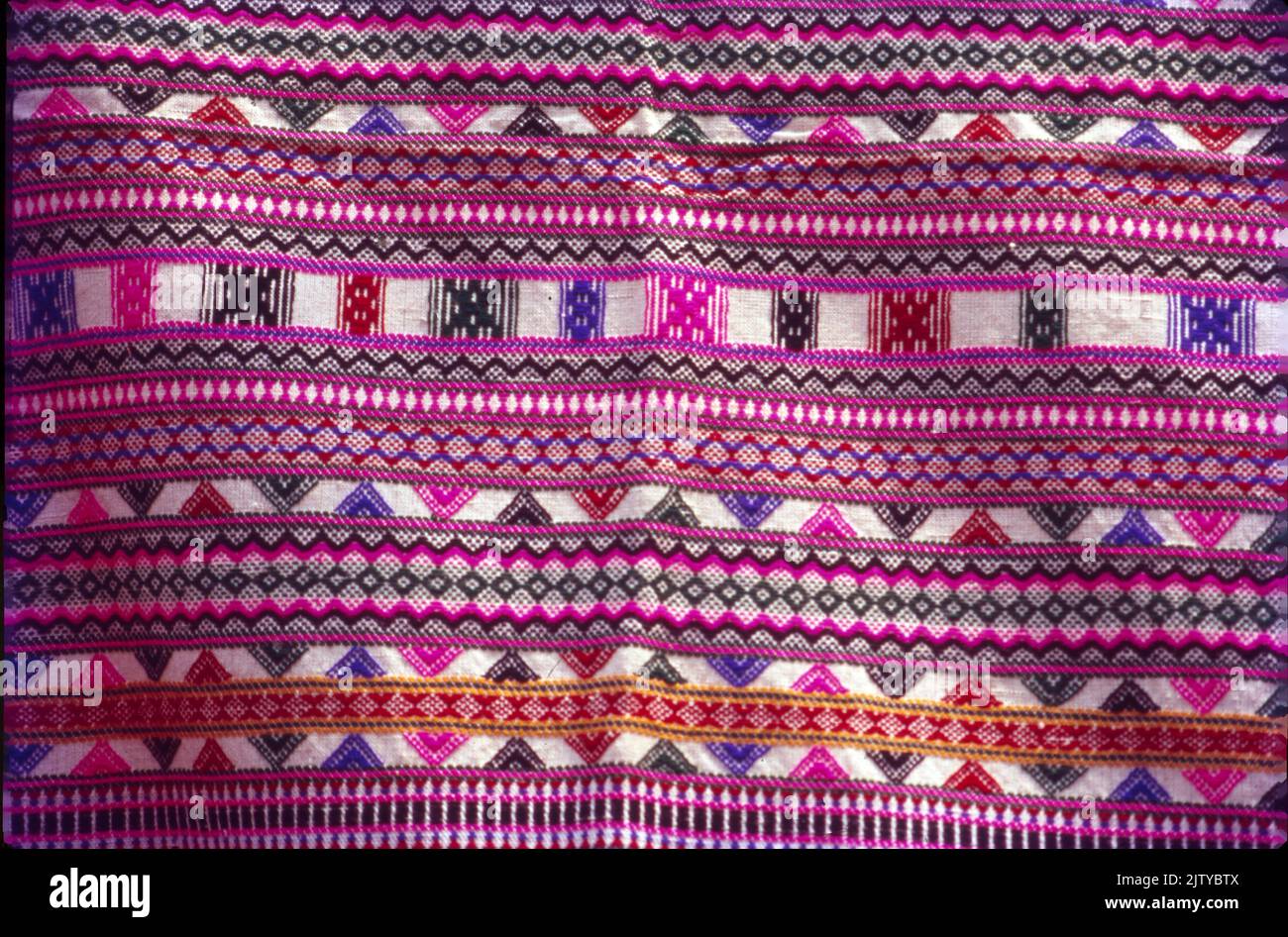 Manipuri Shawl, Weaving Art Stock Photo Alamy