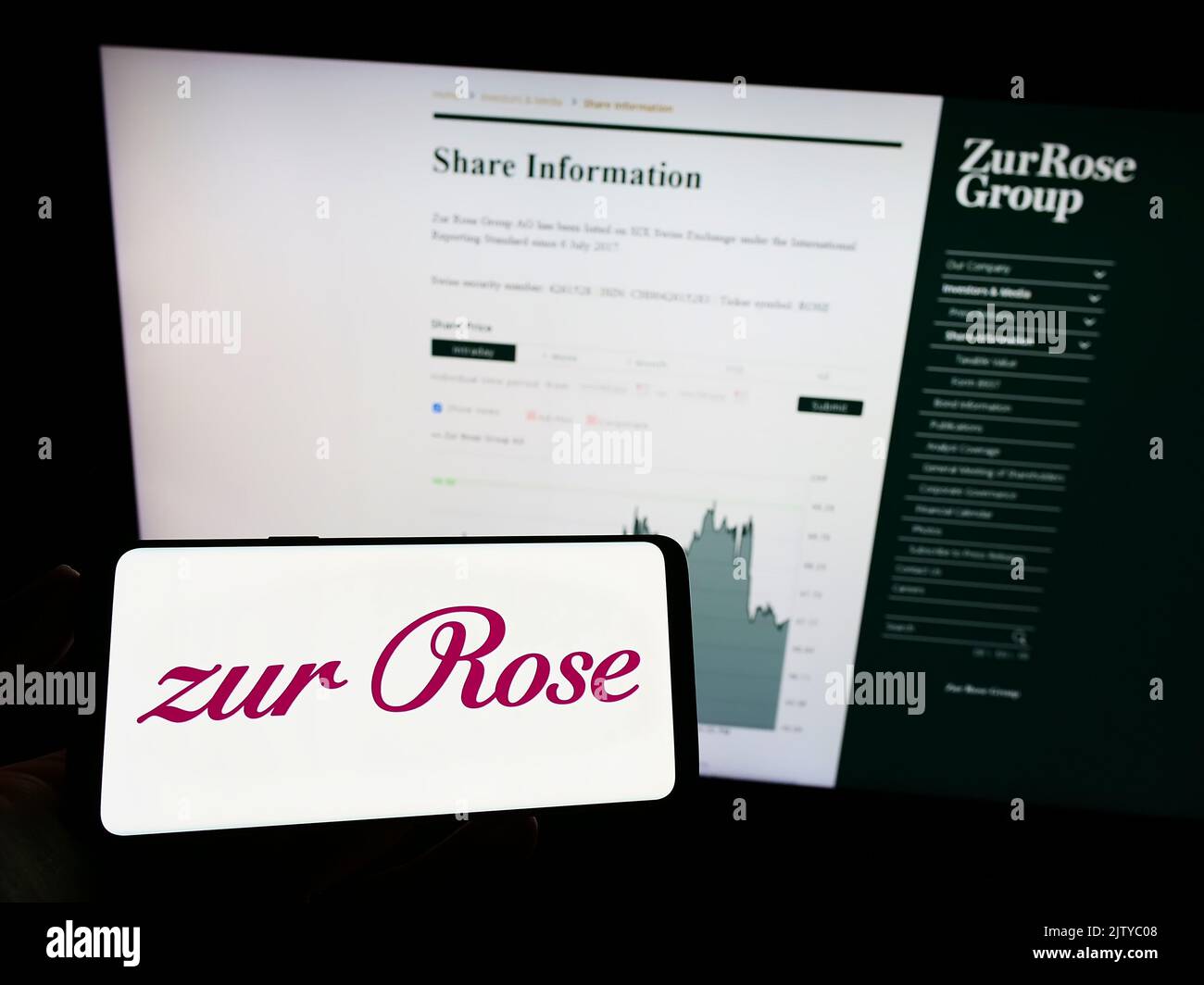 Zur rose group hires stock photography and images Alamy