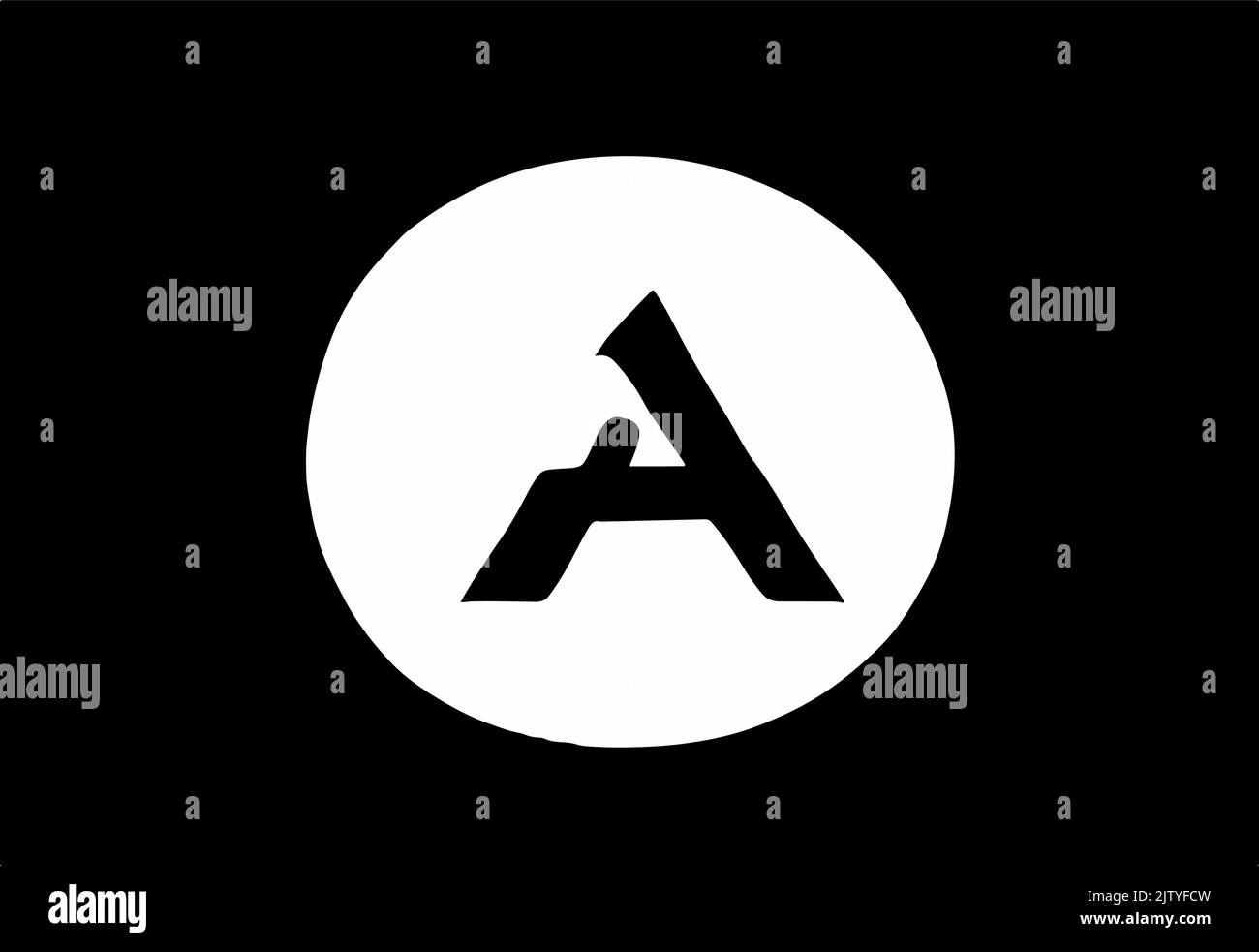 A logo design for business and media, companies and brands Stock Vector