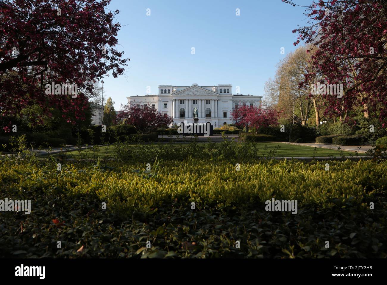 Hamburg, Germany City Hall of Altona Stock Photo Alamy
