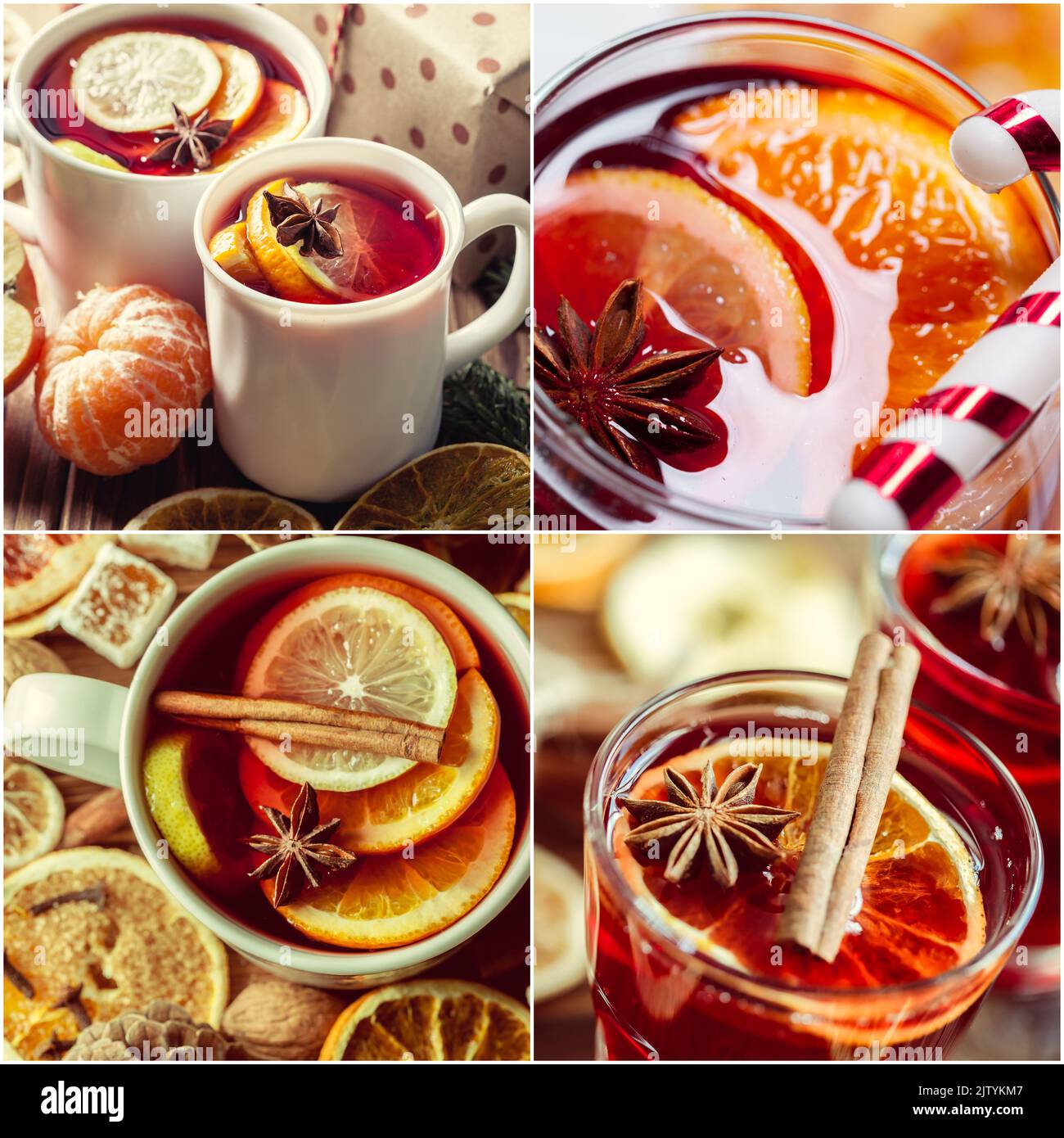 Hot aromatic christmas drink Cut Out Stock Images Pictures Alamy