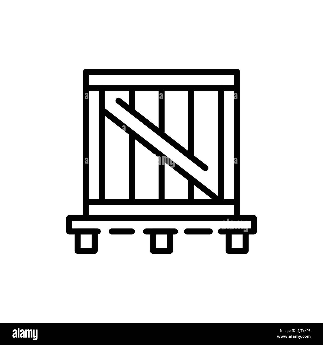 Boxes olor line icon pictogram for web page stock vector image art