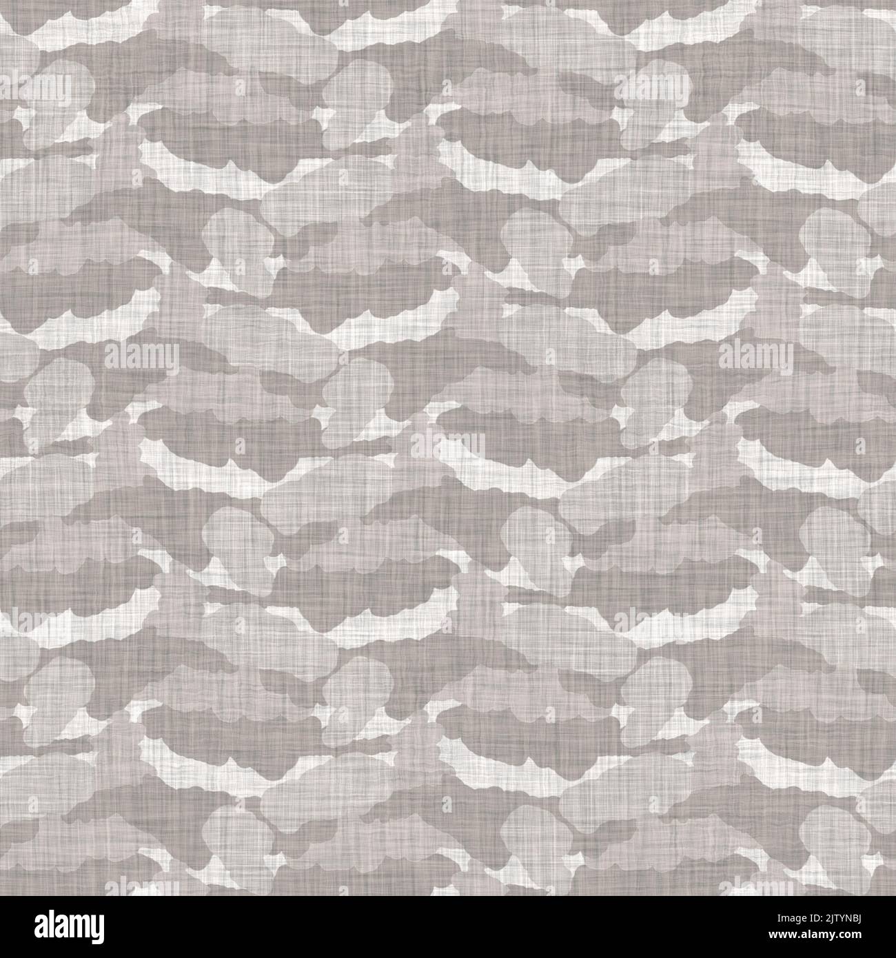 French grey irregular mottled linen seamless pattern. Tonal country ...