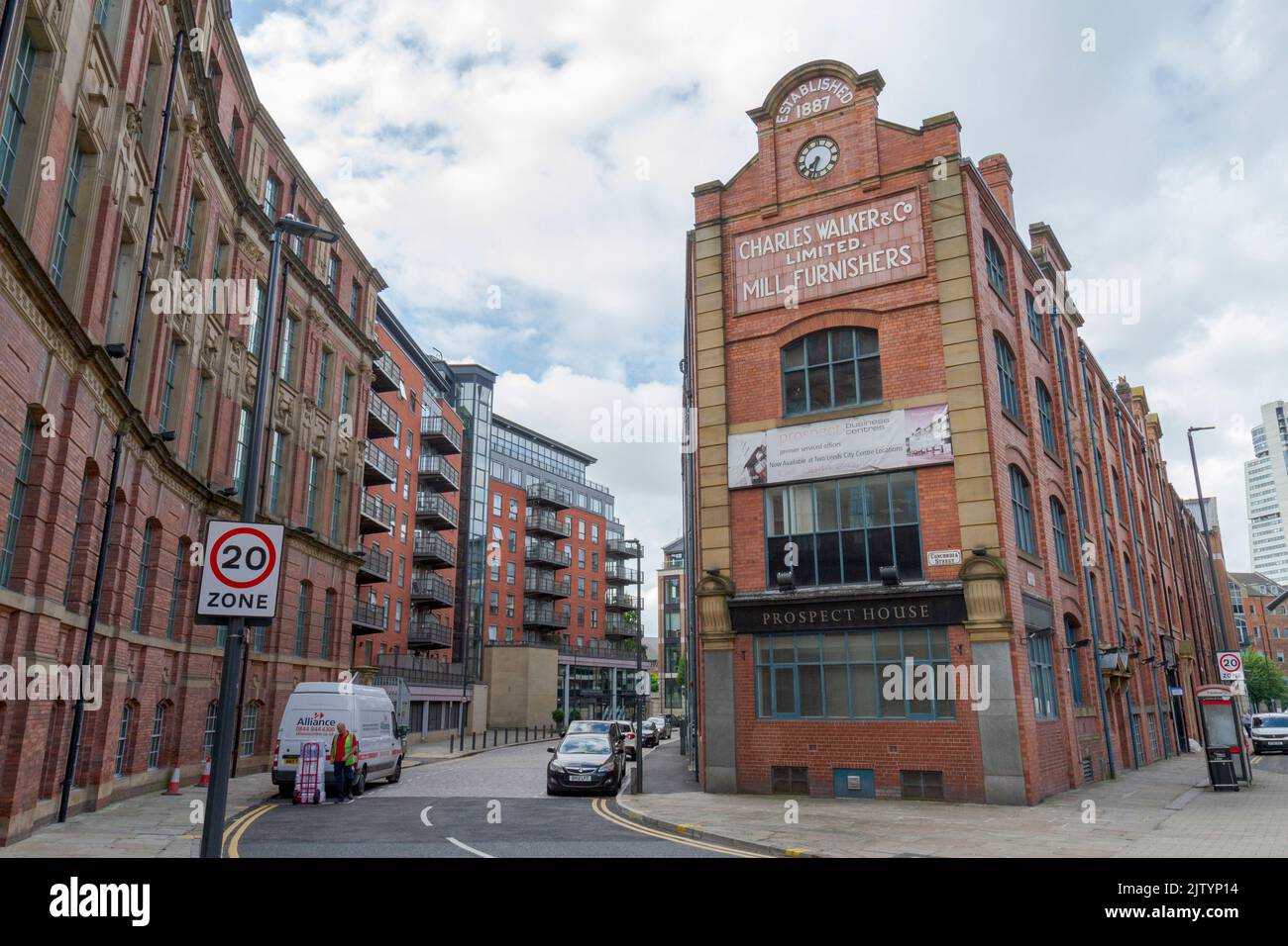 Prospect House, the former Charles Walker & Co building (mill