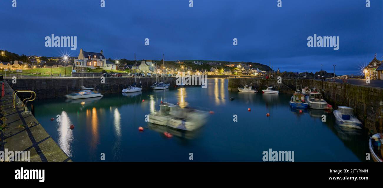 Portpatrick Harbour, Dumfries and Galloway, Scotland. June 2022 Stock