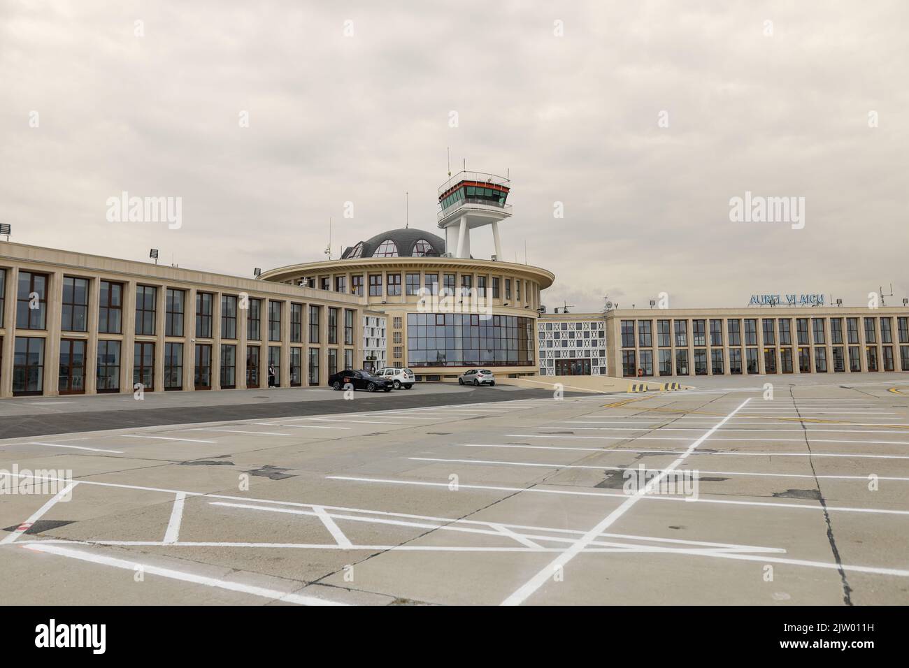 Bucharest, Romania -2 September, 2022: Aurel Vlaicu airport in Bucharest. Stock Photo