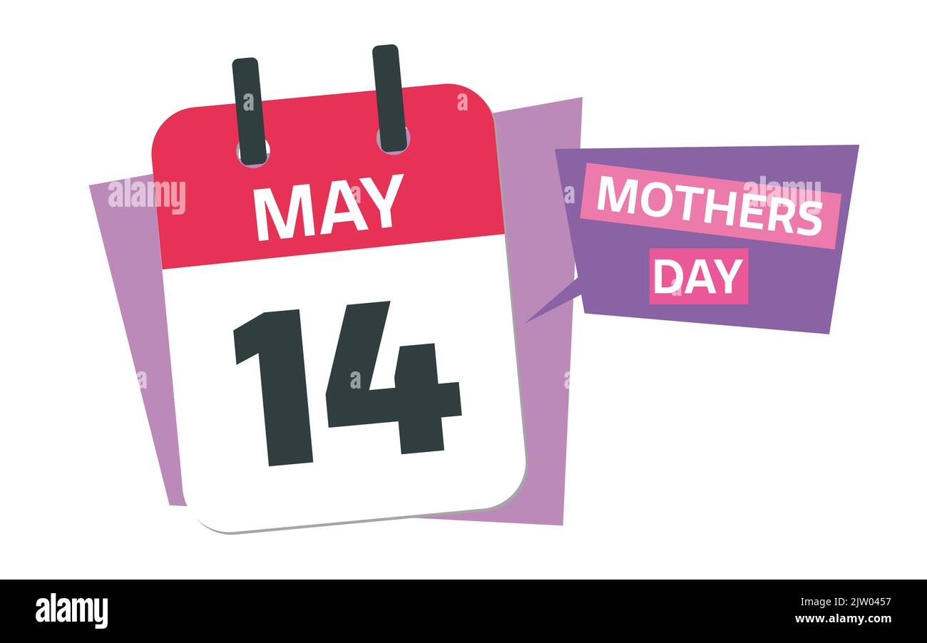 mothers day calendar date 2023 may 14 Stock Photo Alamy