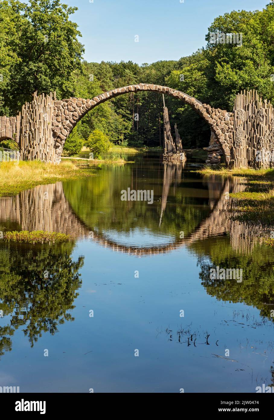 Rakotzbr cke Devil s Bridge Azalea And Rhododendron Park Kromlau 