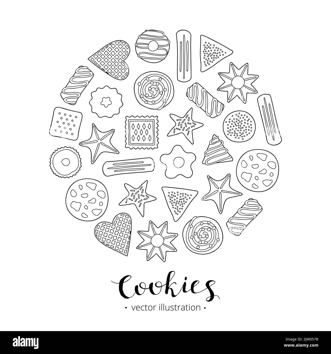 girl scout cookie coloring page