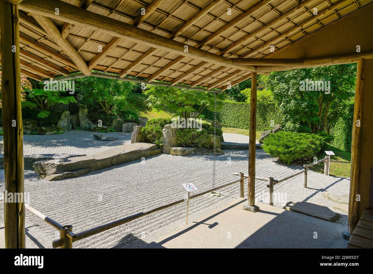 Japanischer Garten, Gärten der Welt, Marzahn, Berlin, Deutschland Stock