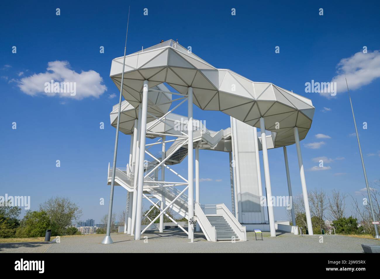 Aussichtsturm Wolkenhain, Kienberg, Gärten der Welt, Marzahn, Berlin
