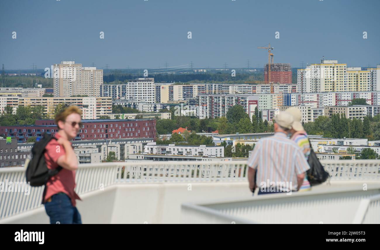 Aussichtsturm Wolkenhain, Kienberg, Gärten der Welt, Marzahn, Berlin