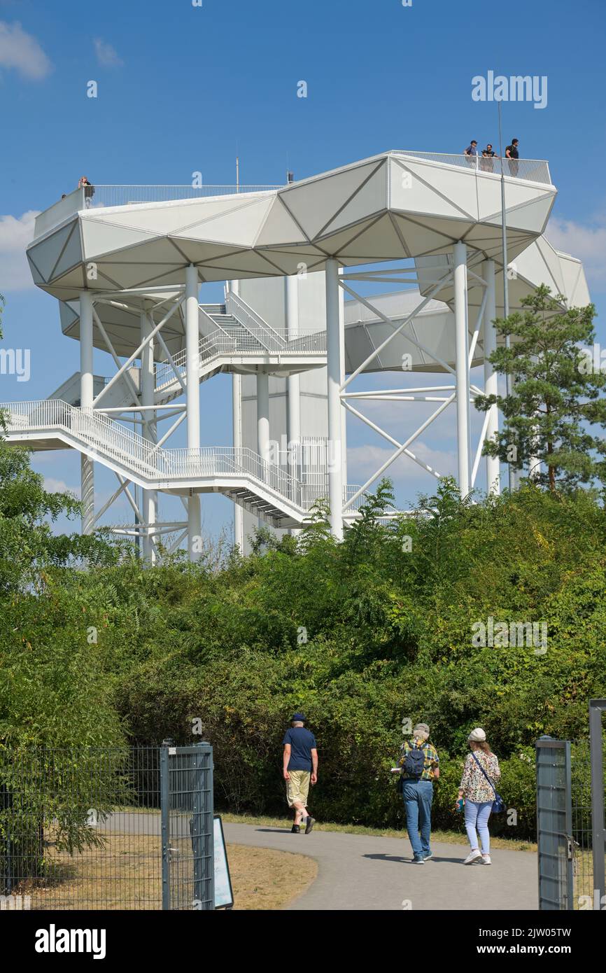 Aussichtsturm Wolkenhain, Kienberg, Gärten der Welt, Marzahn, Berlin