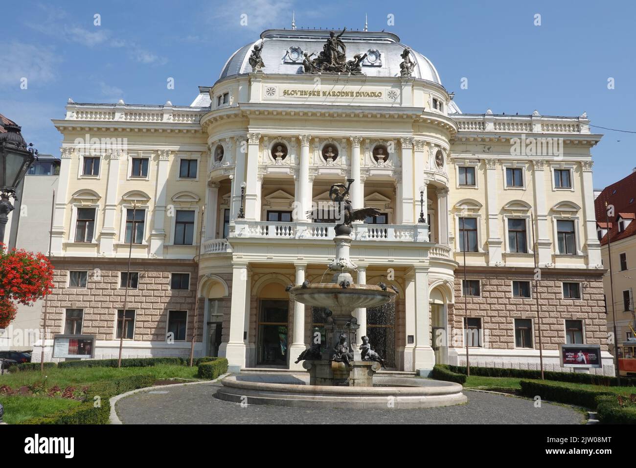 Original Slovak National Theatre, Bratislava Opera House desiogned by