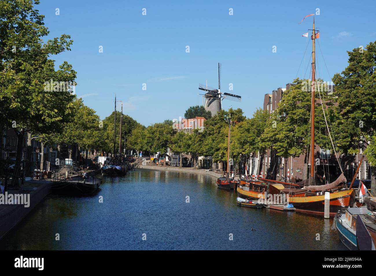 Schiedam, near Rotterdam, Netherlands, Europe. Stock Photo