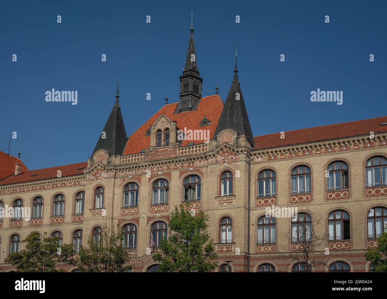 Engineering School Building - Bratislava, Slovakia Stock Photo