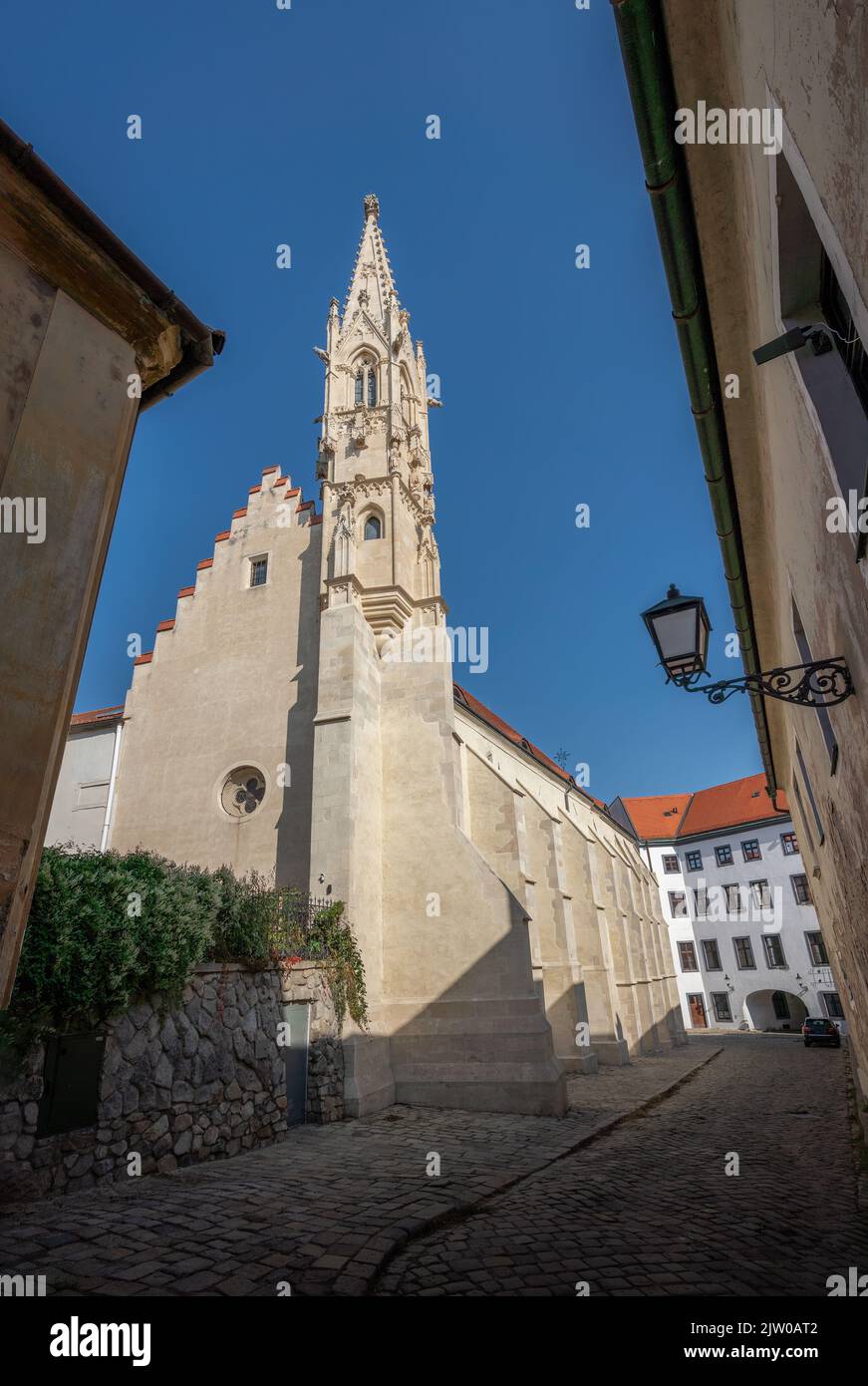 Clarissine Church - Bratislava, Slovakia Stock Photo