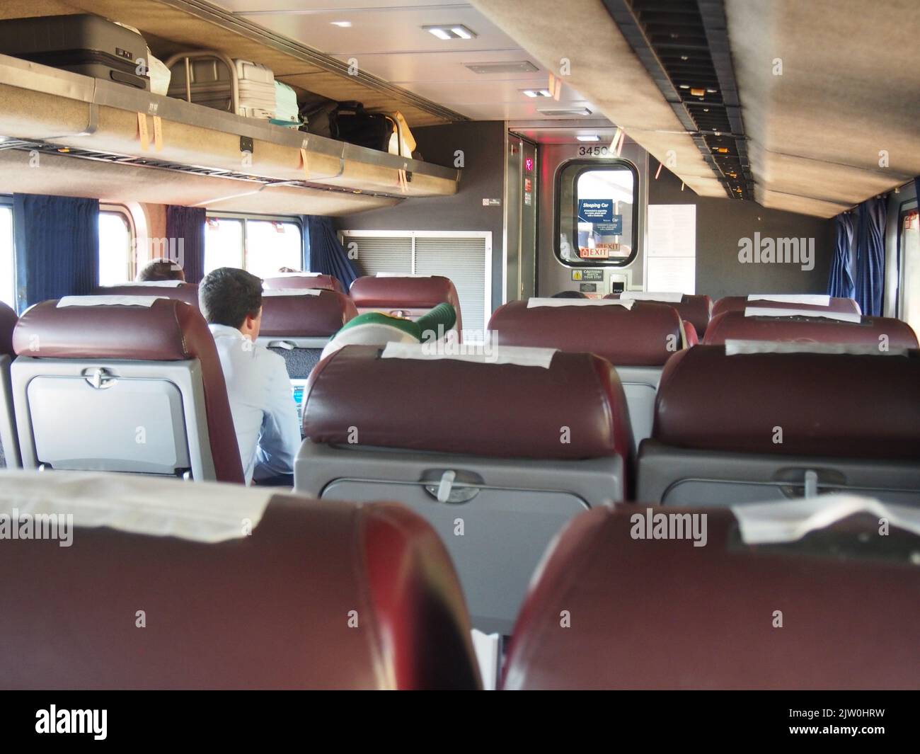 Interior view of train carriage hi-res stock photography and images - Alamy