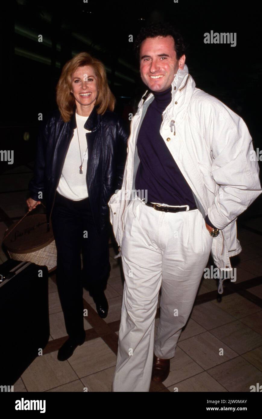 Stefanie Powers and Patrick De La Chenais 1993 Credit Ralph Dominguez/MediaPunch Stock Photo