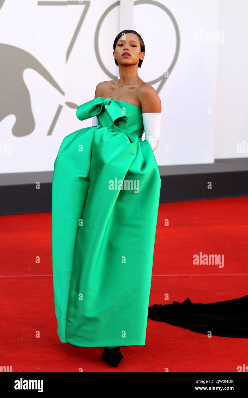 taylor russell green dress Taylor Russell's Provocative Style: A Fashion Icon in a Rising Star