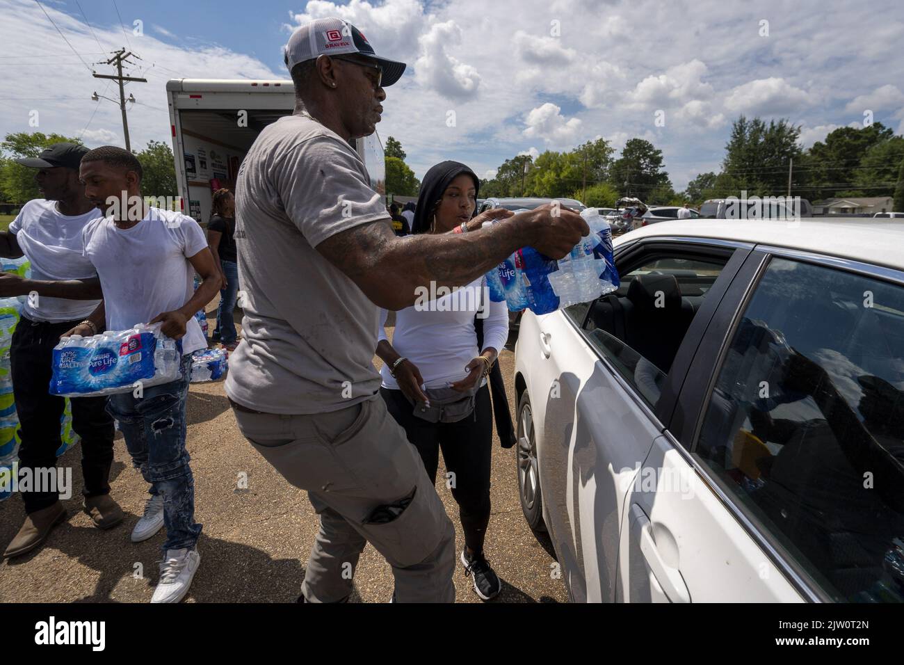 Jackson, USA. 02nd Sep, 2022. Mississippi Rapid Response Coalition