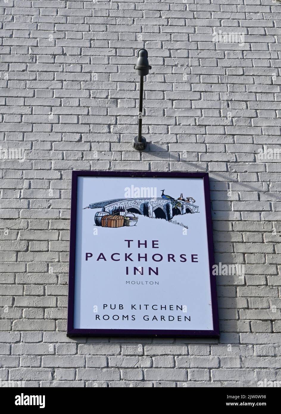 the packhorse inn, moulton, cambridgeshire Stock Photo Alamy