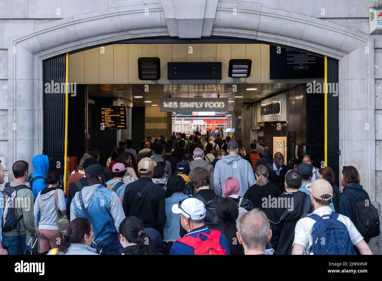 Another day of rail strike takes place today led by the RMT union
