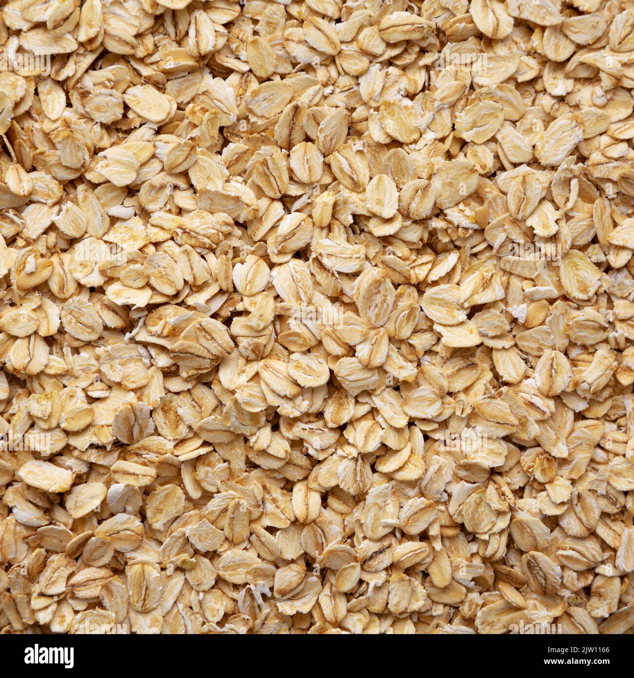 Dry Organic Rolled Oats Background Stock Photo Alamy
