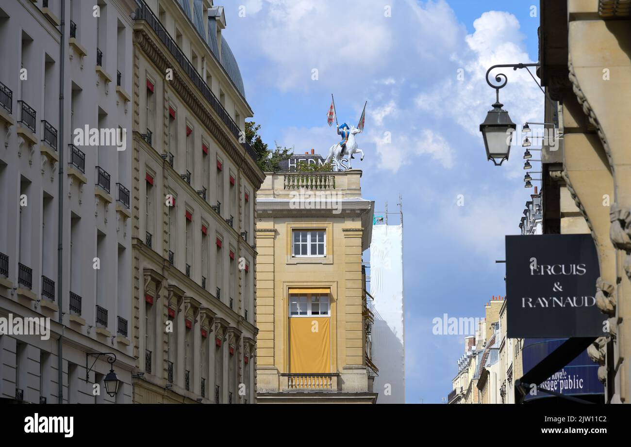 The Hermes flagship store, Paris FR Stock Photo - Alamy