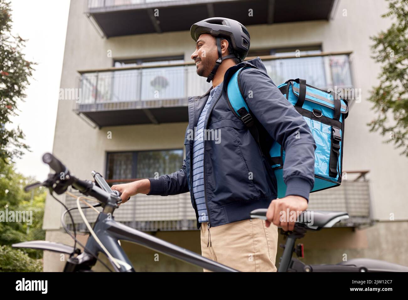 Indian bike delivery boy hires stock photography and images Alamy