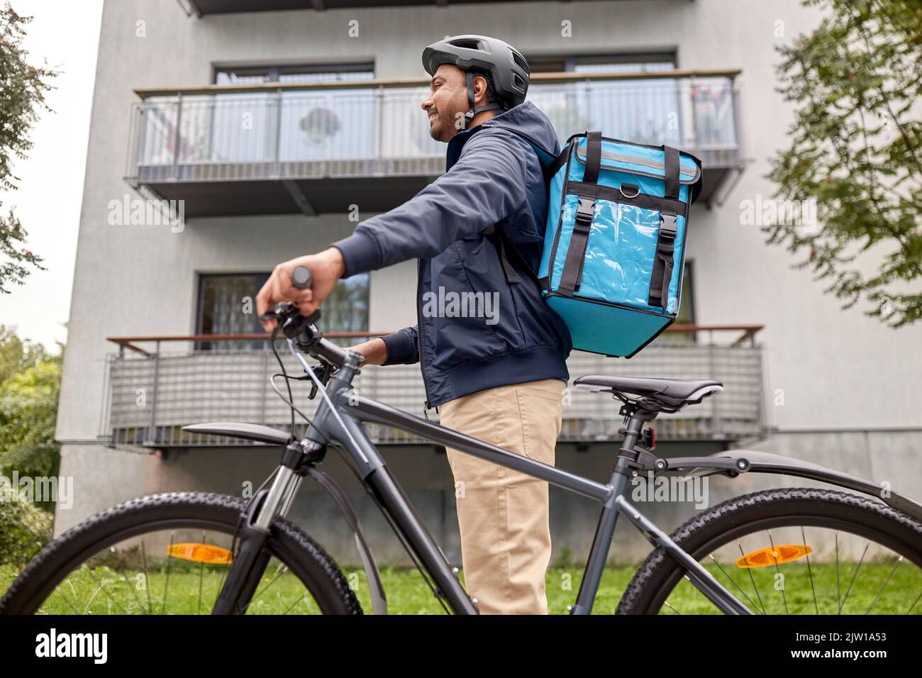 Indian bike delivery boy hires stock photography and images Alamy