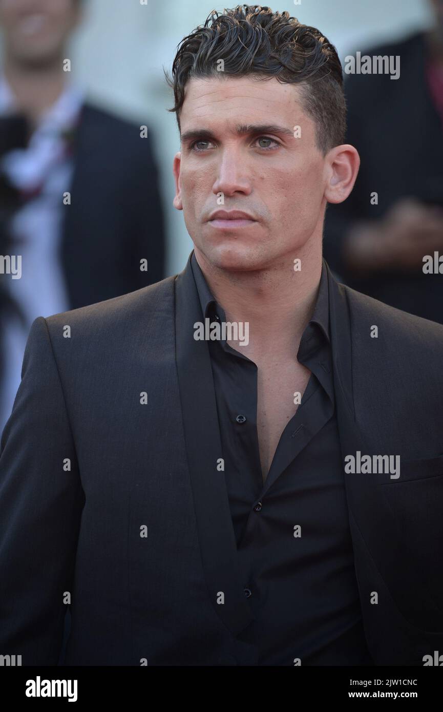 Venezia, Italy. 02nd Sep, 2022. Jaime Lorente arrives for the "Bones